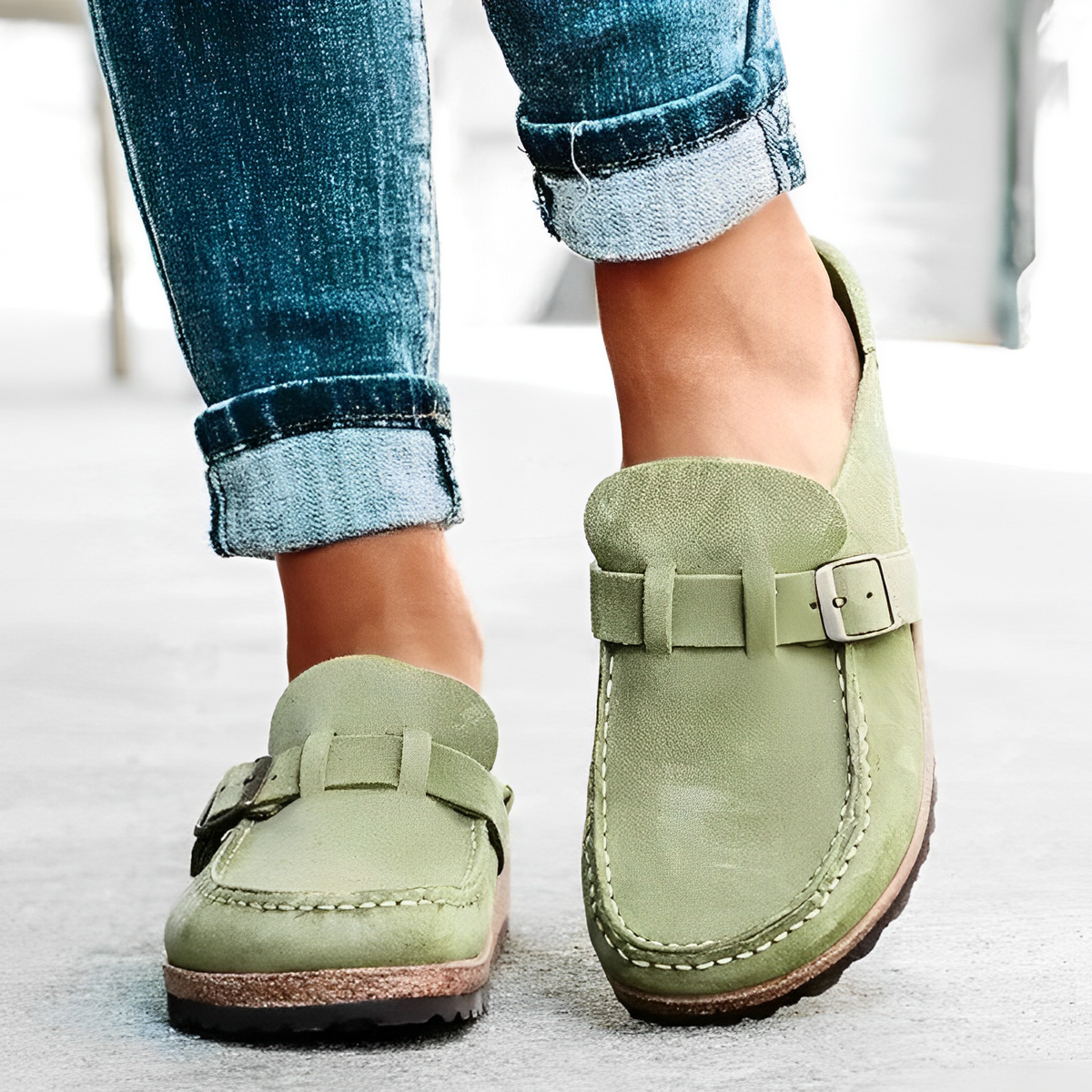 Mariah™ | Ortho Comfort Leather Mules