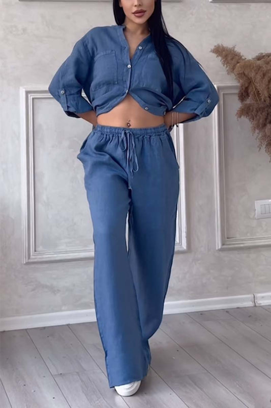 Michaela™ Two-piece set in linen
