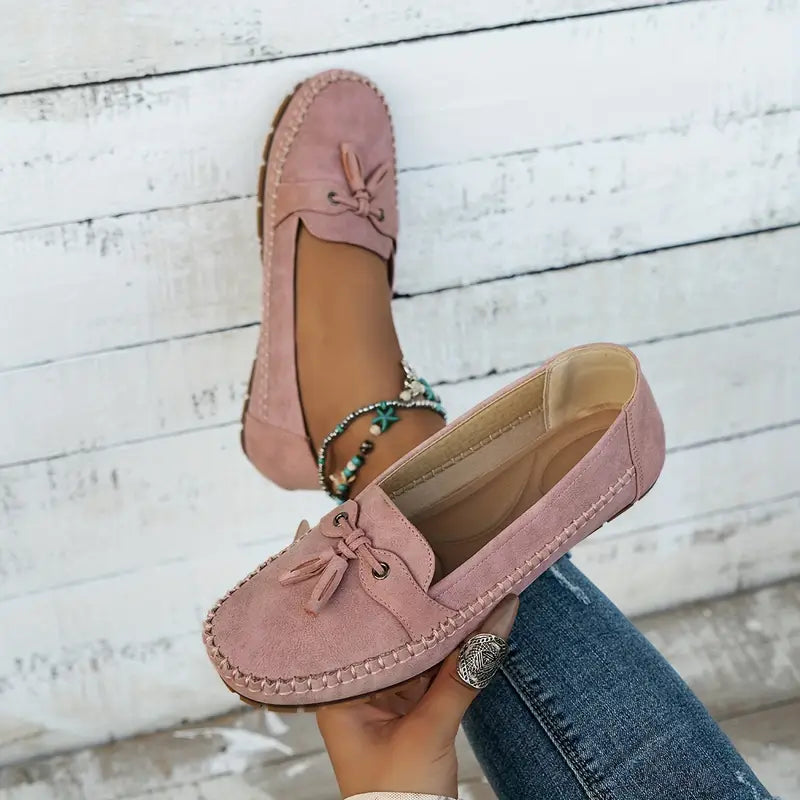 Madilyn™ | Casual Tassel Moccasins