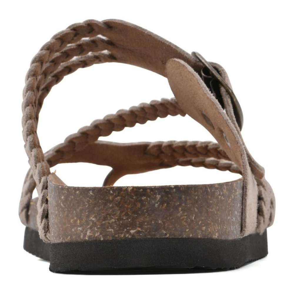 Solène | Braided Cork Sandals