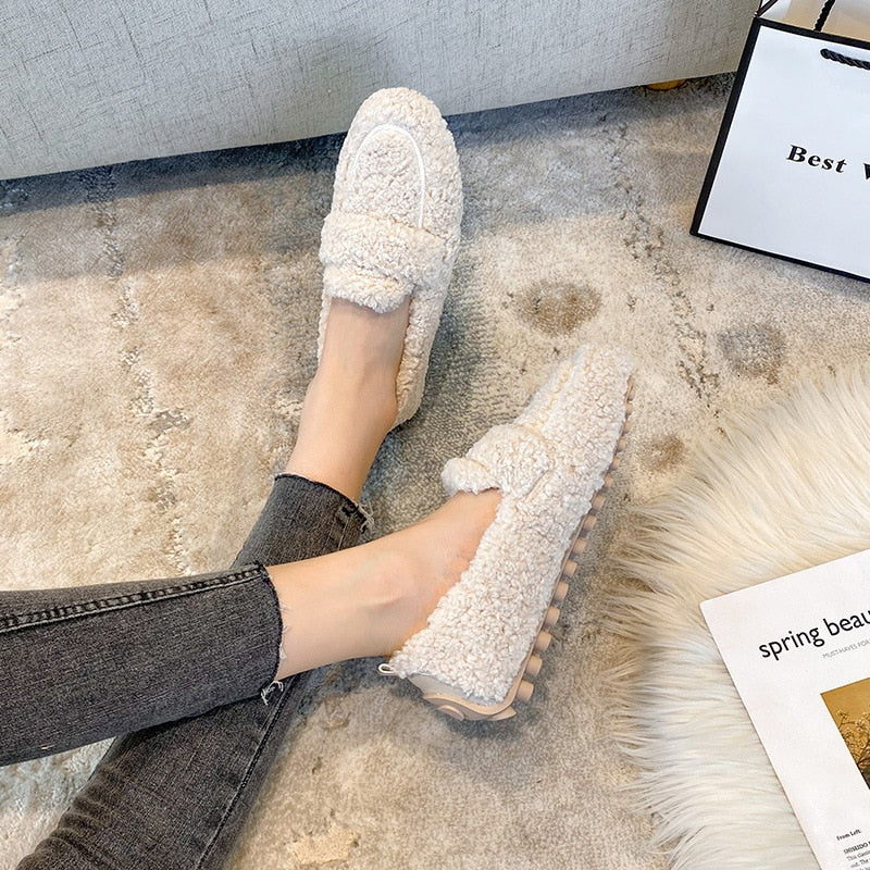 Bella™ | Warm Plush Loafers for Women