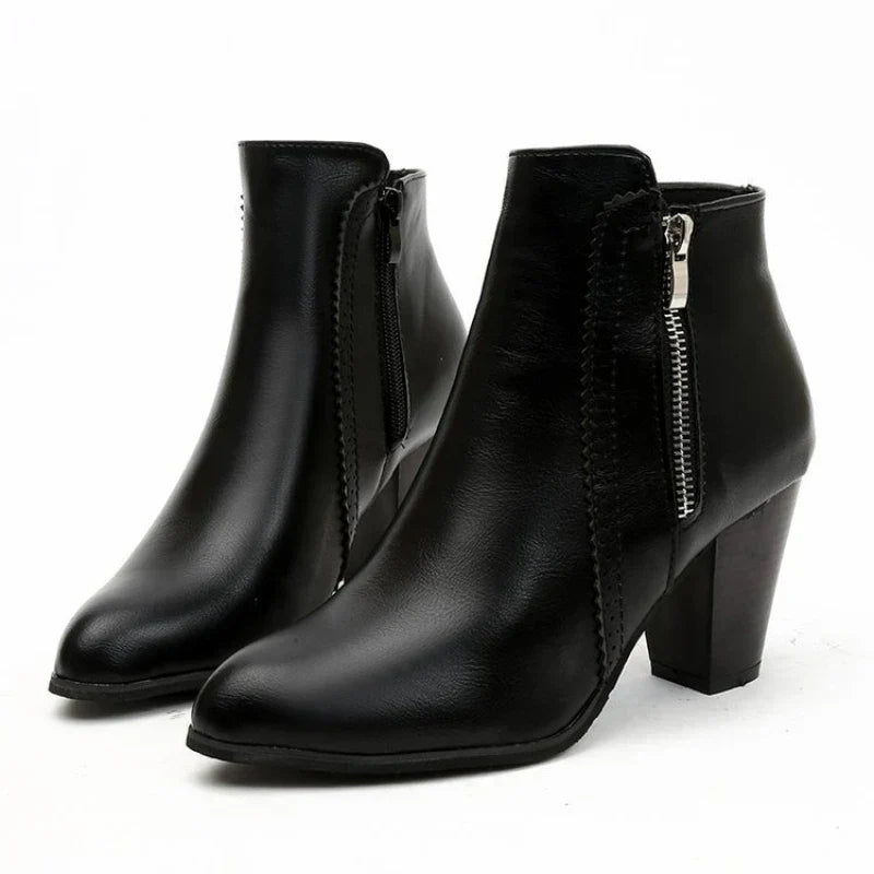 Carmen | Retro Chunky Heel Boots