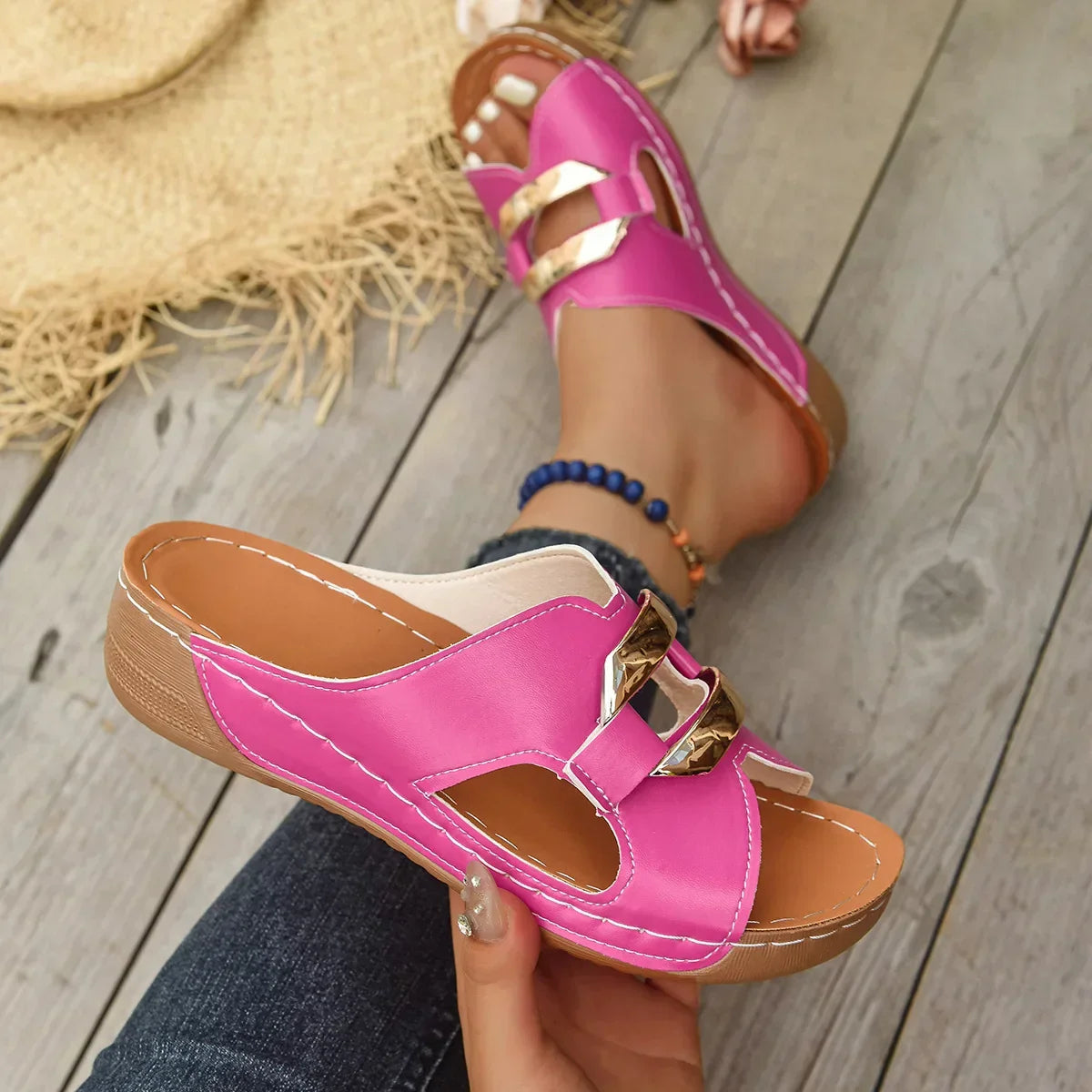 Sophia™ Orthopedic Wedge Heel Sandals