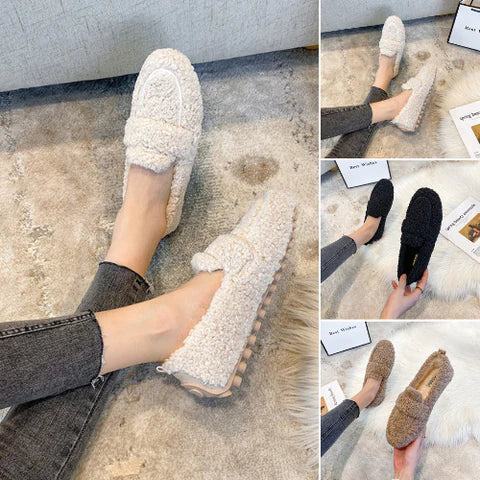 Bella™ | Warm Plush Loafers for Women
