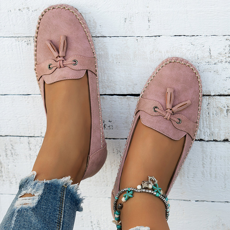 Madilyn™ | Casual Tassel Moccasins