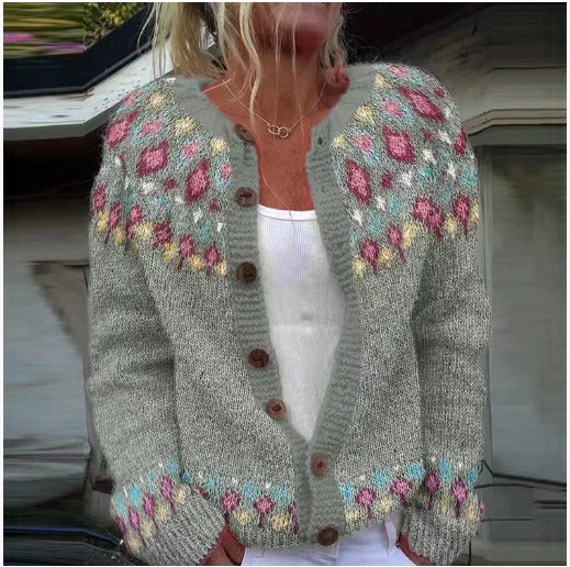 Amina™ | Retro Cardigan