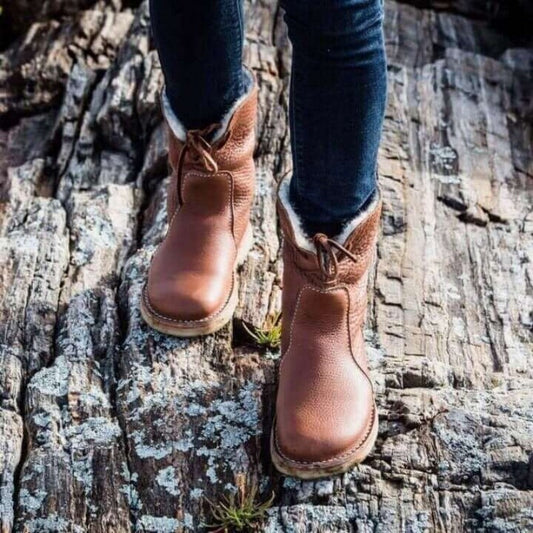 Charlie | Step Inn Boots with Fleece Lining