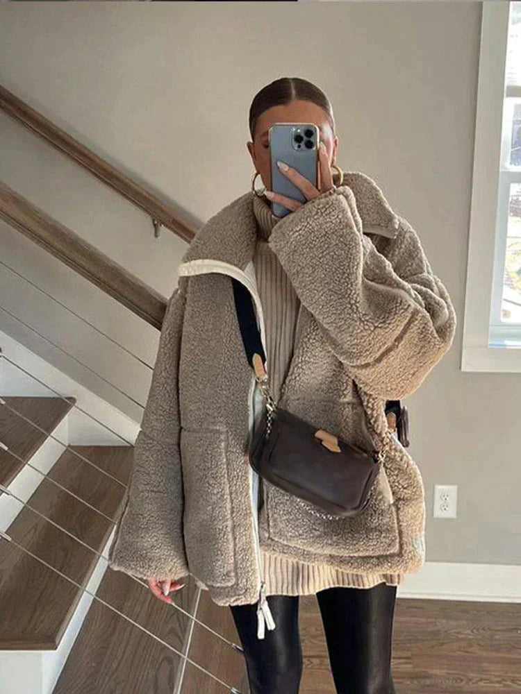 Maya™ - Teddy Fleece Jacket
