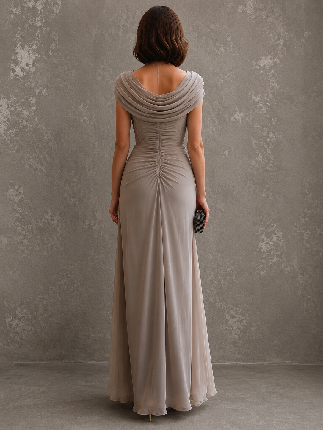 Adriana | Draped Maxi Dress