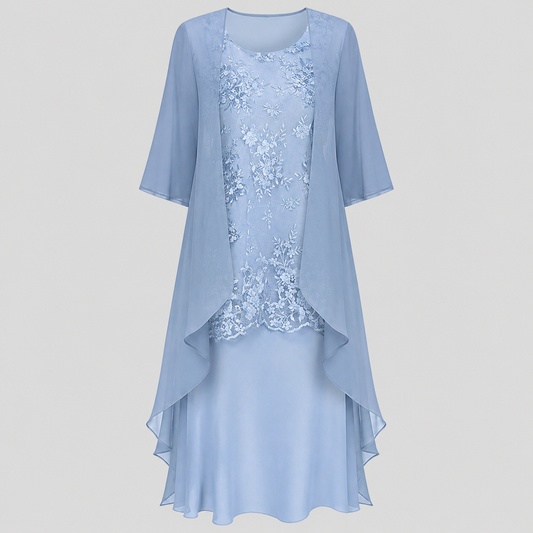 Lumi | Chiffon Two-Piece Dress