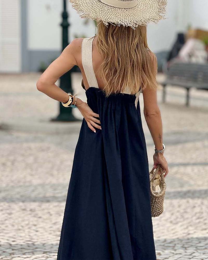 Charlotte™ Elegant Open-Back Dress