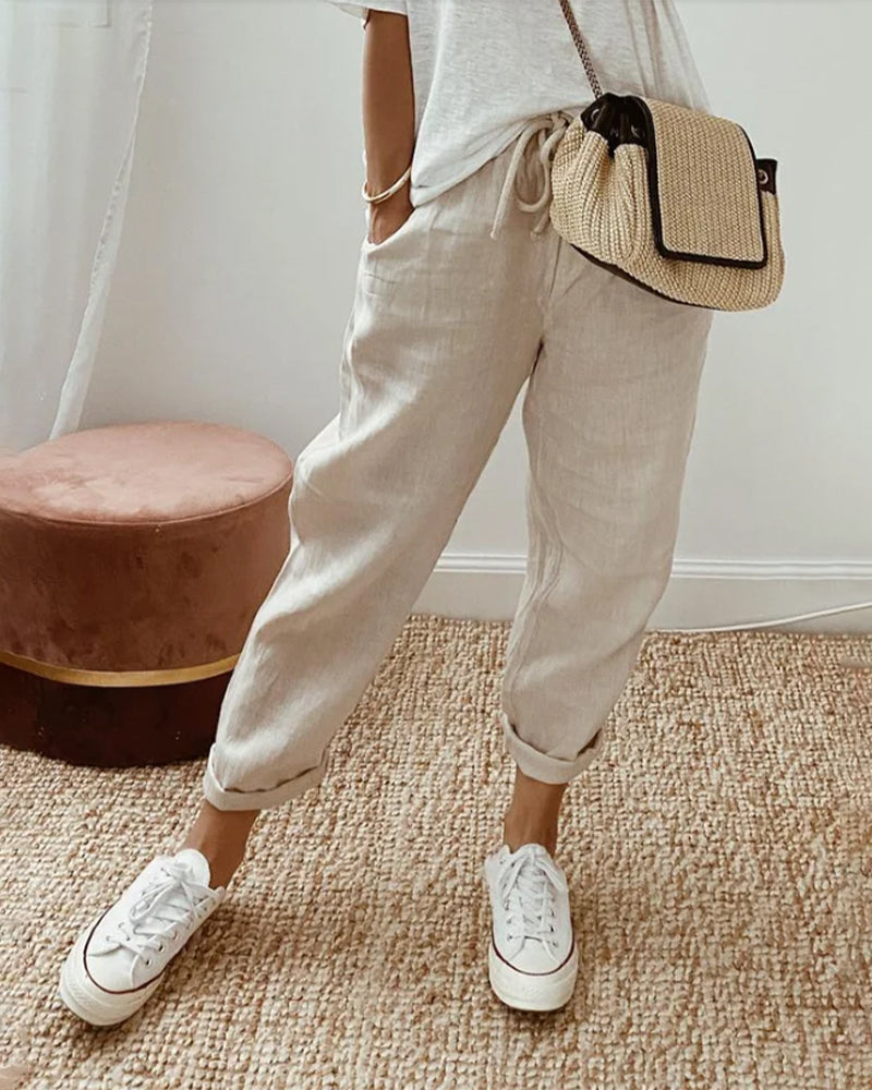 Hollis | Relaxed Straight-Leg Pants