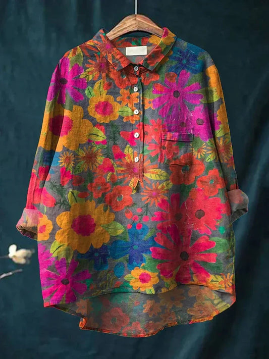 Violet™ Plant Art Shirt