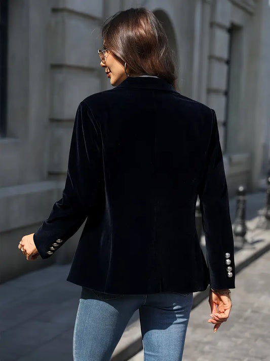 Kelly™ - Elegant Velvet Blazer