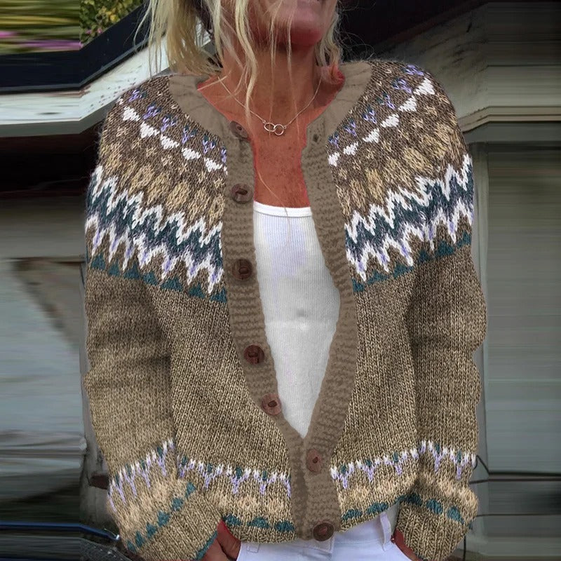 Gabriela™ | Retro Cardigan