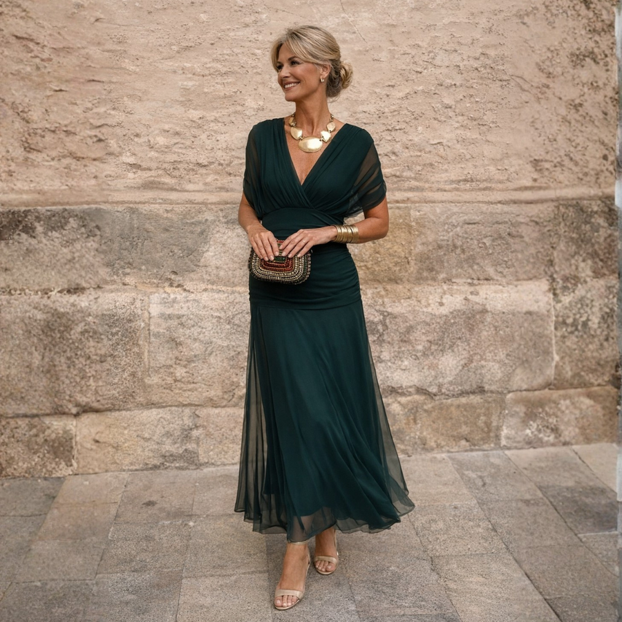 Charlotte | Off-Shoulder Maxi Dress