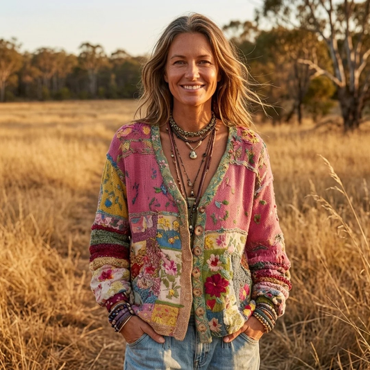 Harper | Boho Knit Jacket