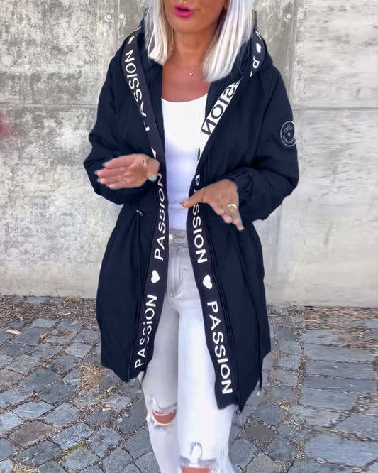 Nathalia™ Classic Jacket with Zip Closure