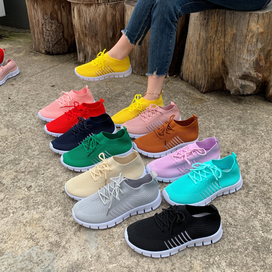 Quinn | Knit Bungee Sneakers