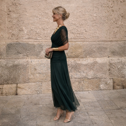 Charlotte | Off-Shoulder Maxi Dress