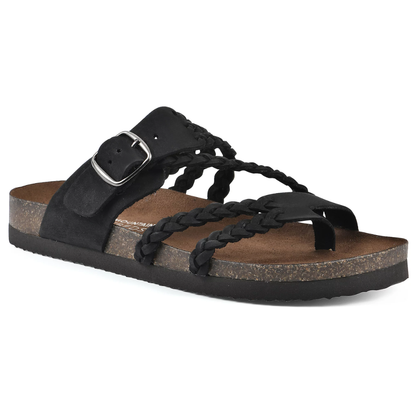 Solène | Braided Cork Sandals