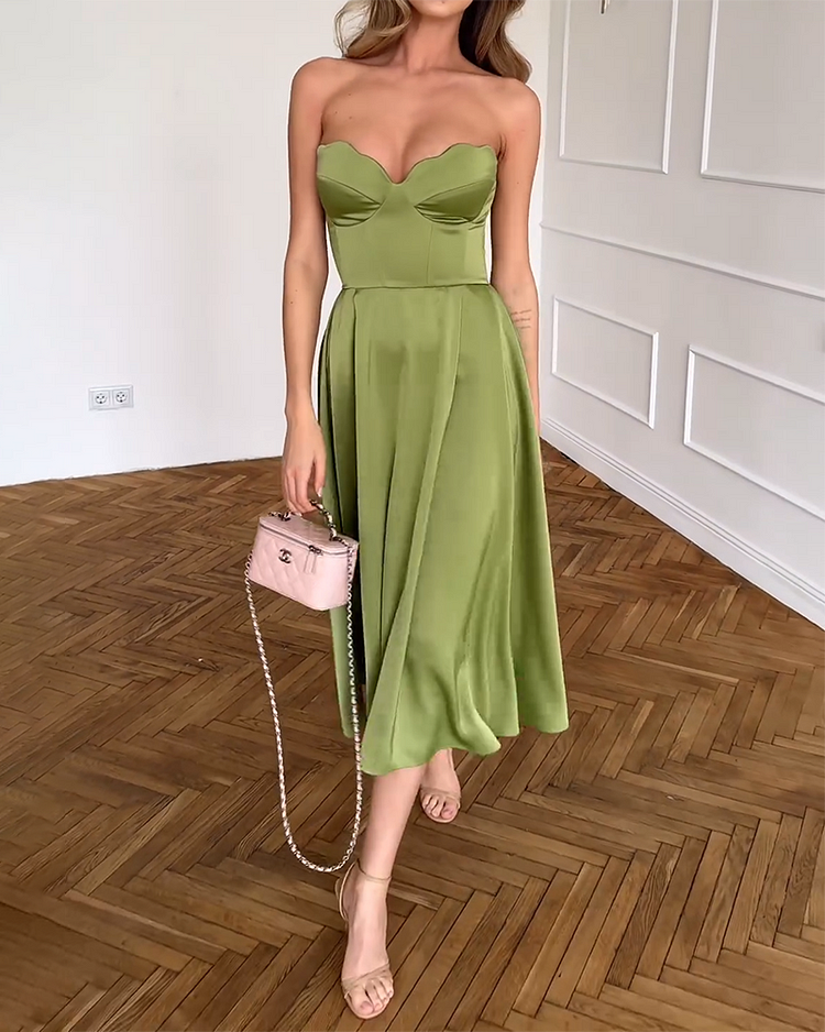 Lorelei™ | Strapless Elegant Dress