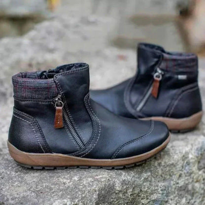 Moira | Premium Zipper Orthopedic Waterproof Boots