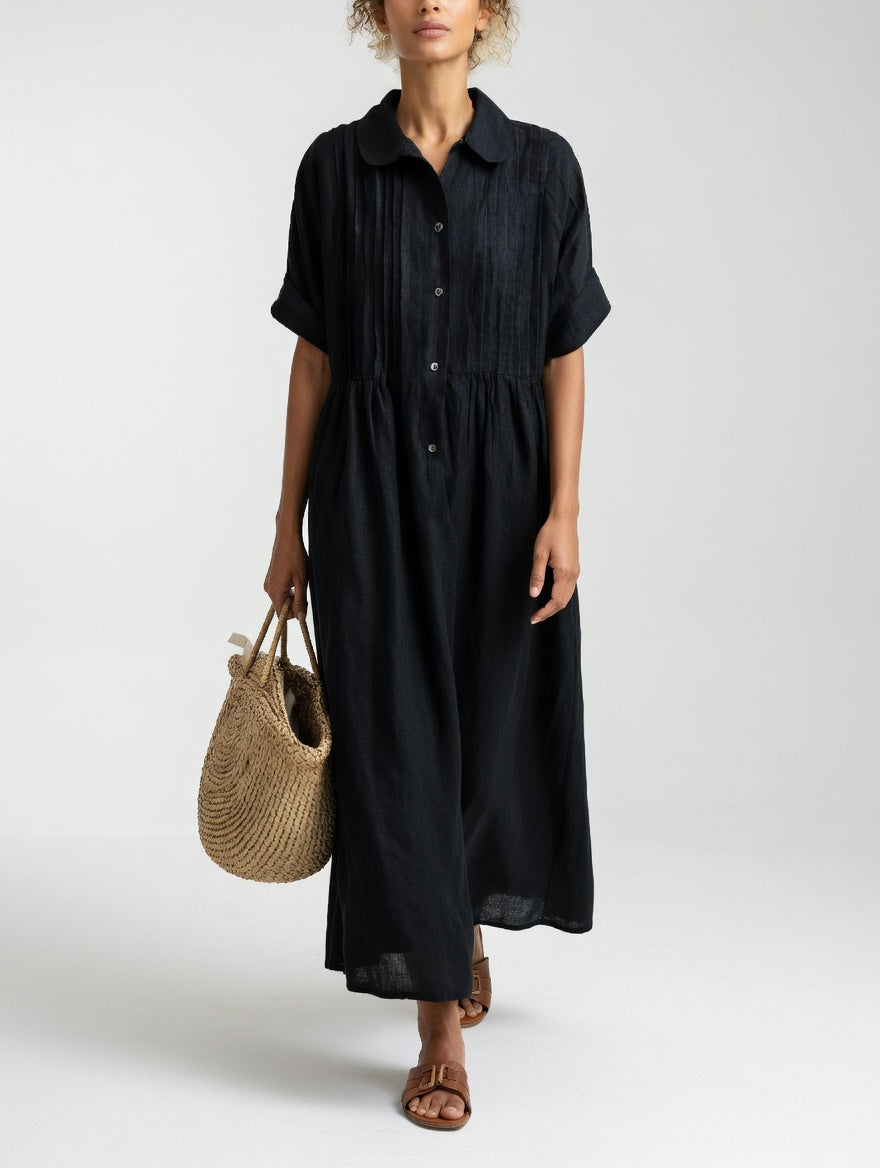 Isadora | Relaxed Maxi Shirt Dress