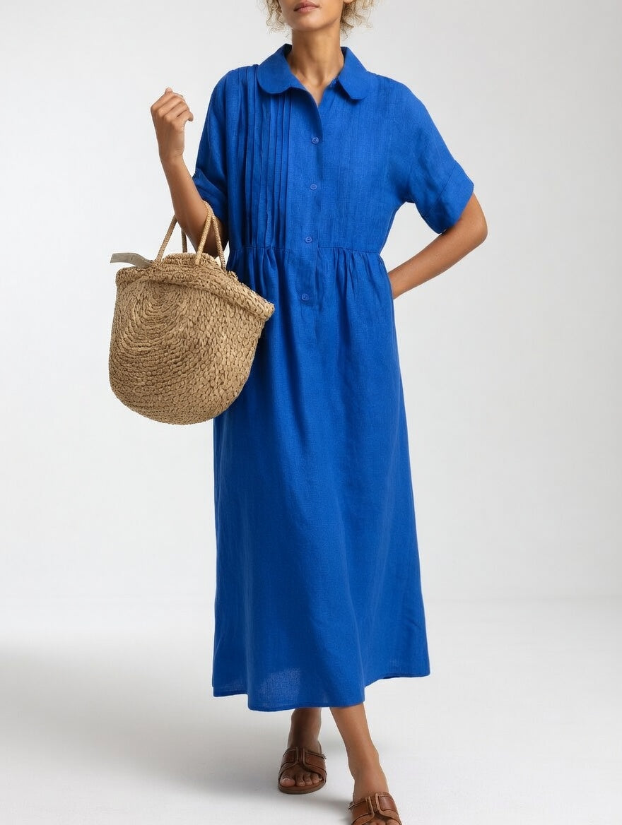 Isadora | Relaxed Maxi Shirt Dress