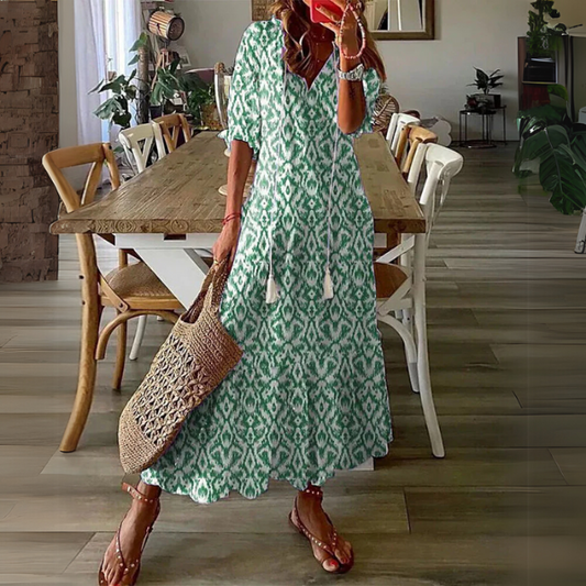 Paisley™  Chic Boho Midi Dress