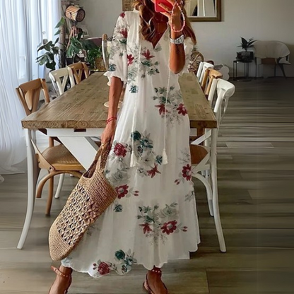 Paisley™  Chic Boho Midi Dress
