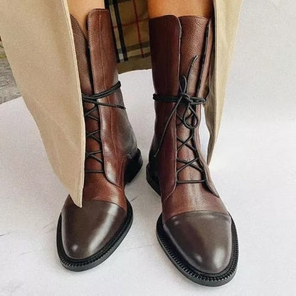 Sofia™ Vintage Look Heel Boots