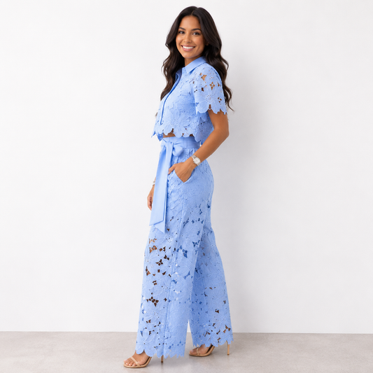 Divana | Airy Two-Piece Lace Set