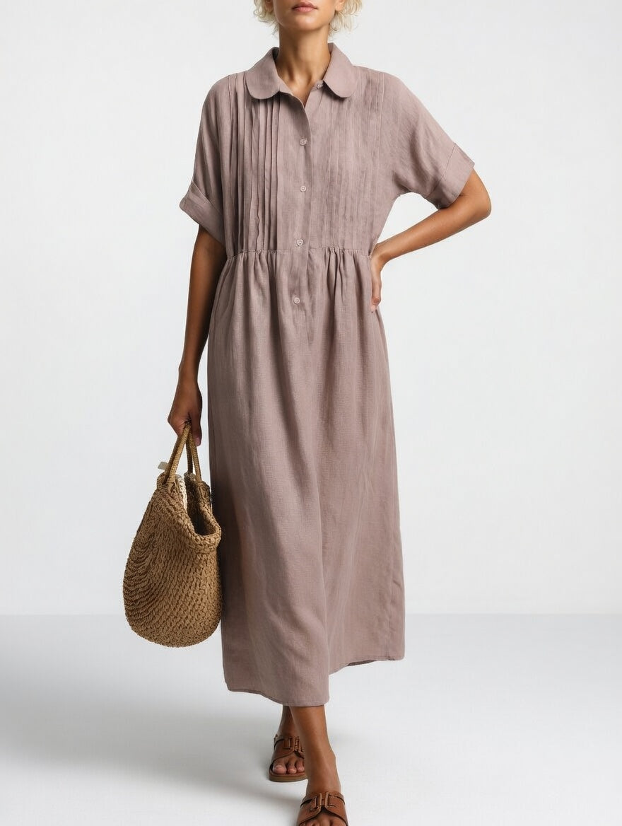 Isadora | Relaxed Maxi Shirt Dress