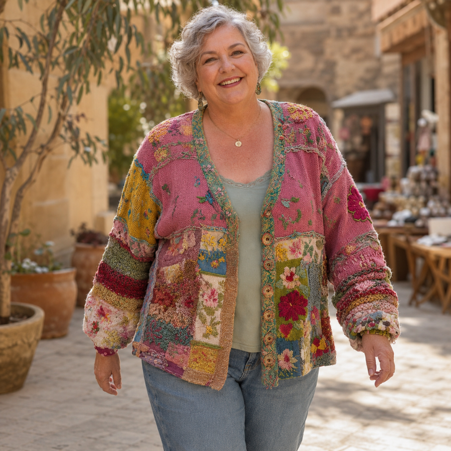 Harper | Boho Knit Jacket