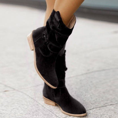 Celine™ | Women's Suede Boots