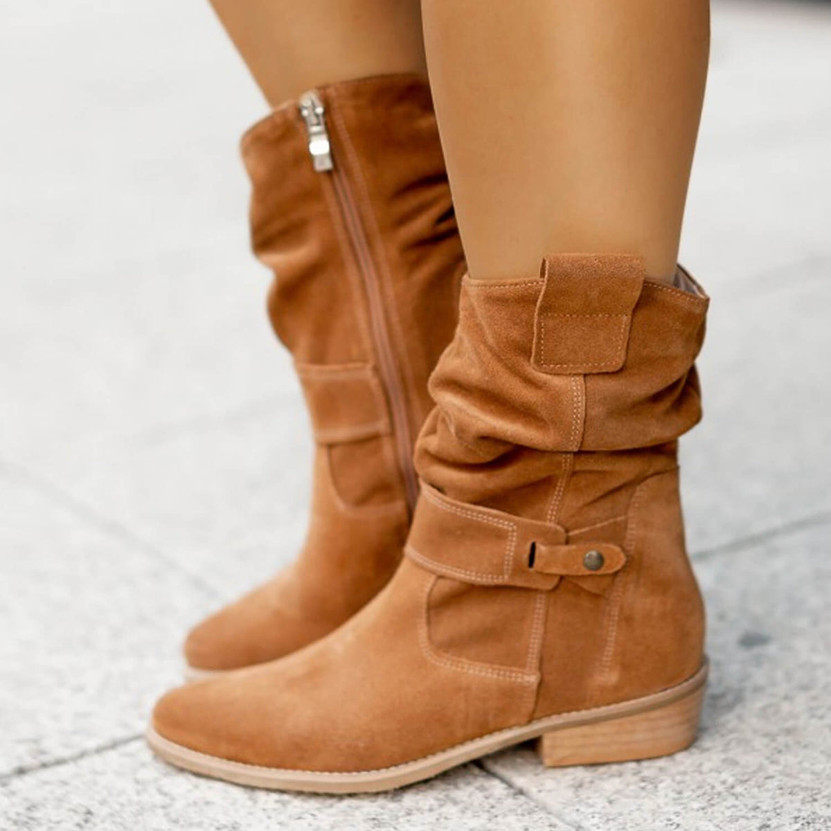 Celine™ | Women's Suede Boots