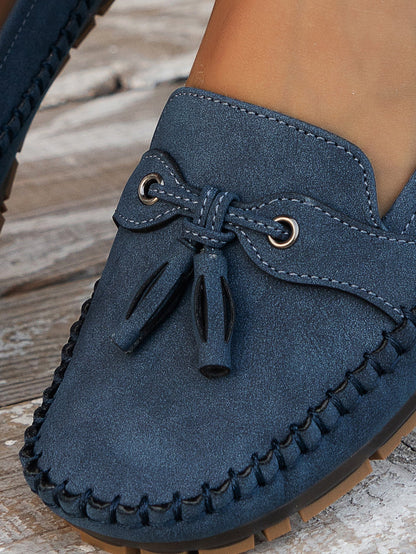 Madilyn™ | Casual Tassel Moccasins