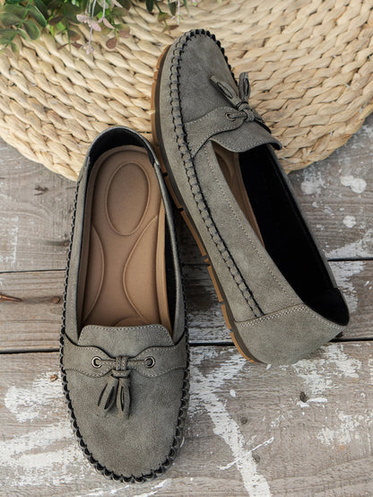 Madilyn™ | Casual Tassel Moccasins