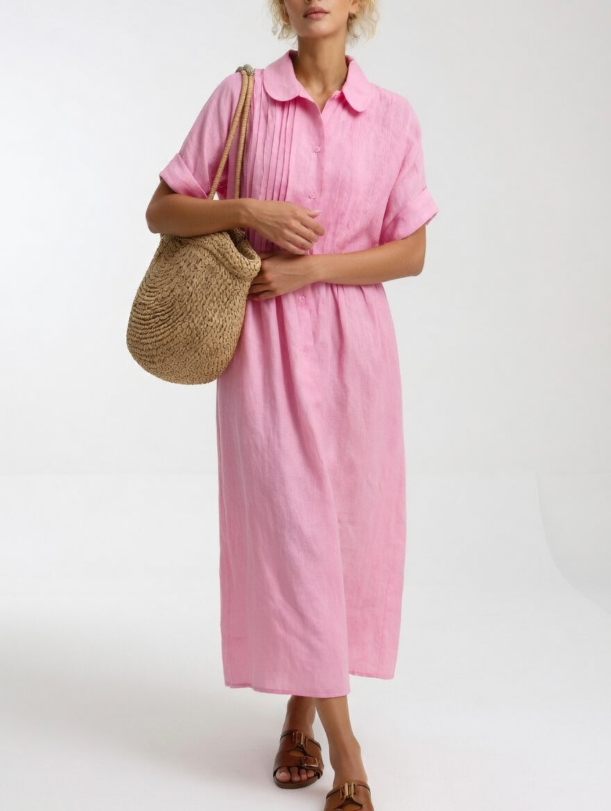 Isadora | Relaxed Maxi Shirt Dress