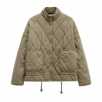 Megan™ - Vintage Quilted Cotton Jacket