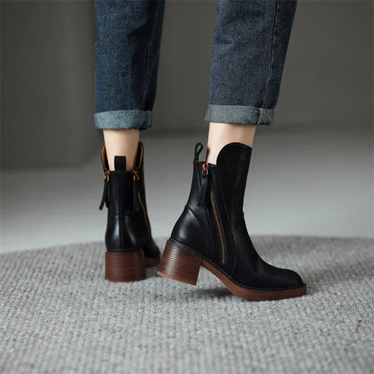 Margaret™ | Elegant Leather Boots