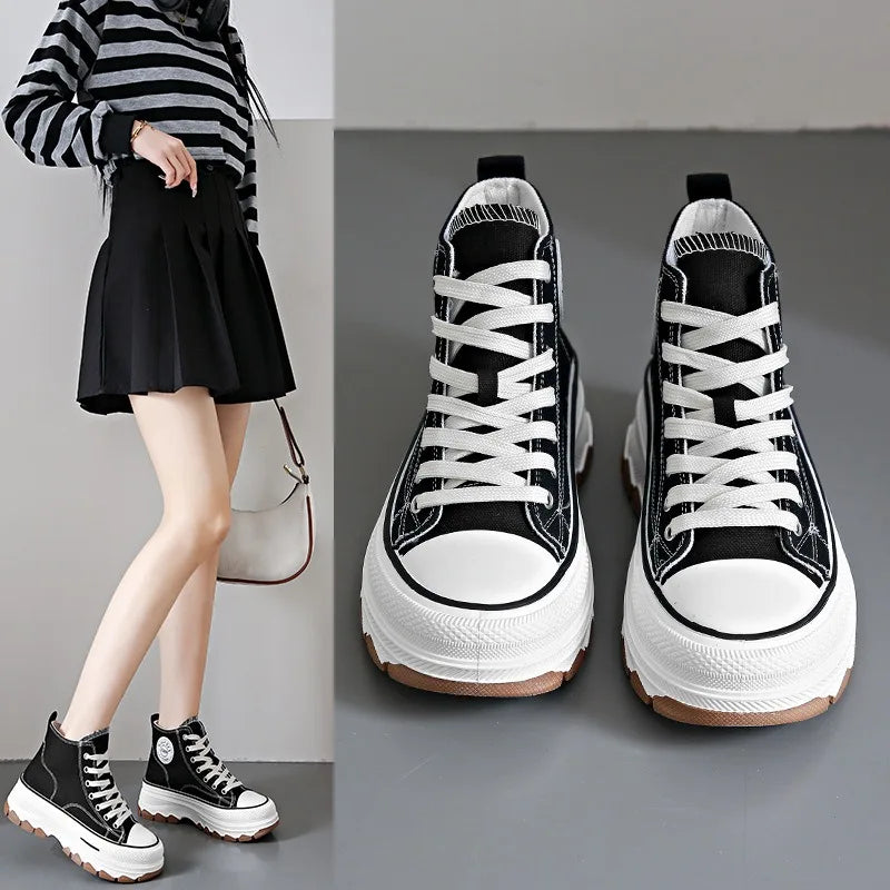 Odette | High-Top Platform Sneaker