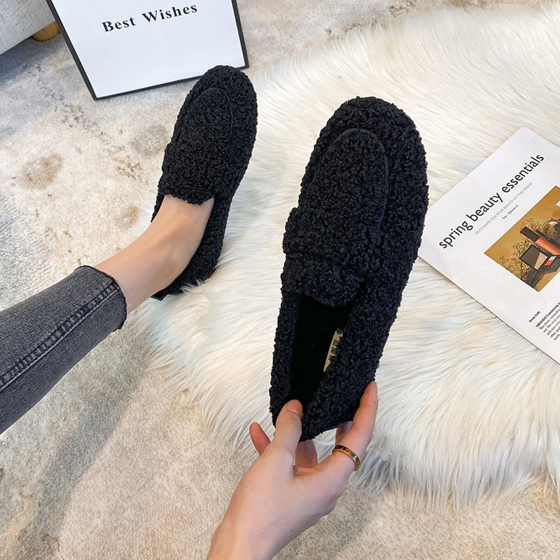 Bella™ | Warm Plush Loafers for Women
