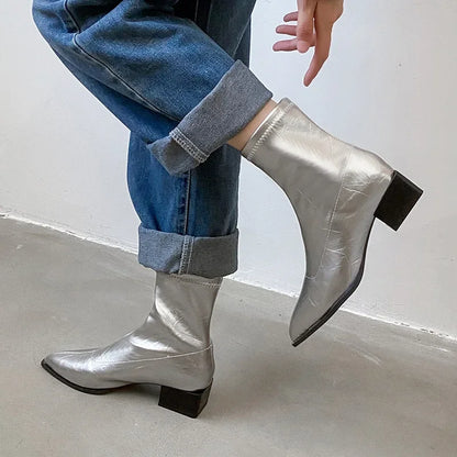 Macie | Wide Fit Pointed Toe Boots