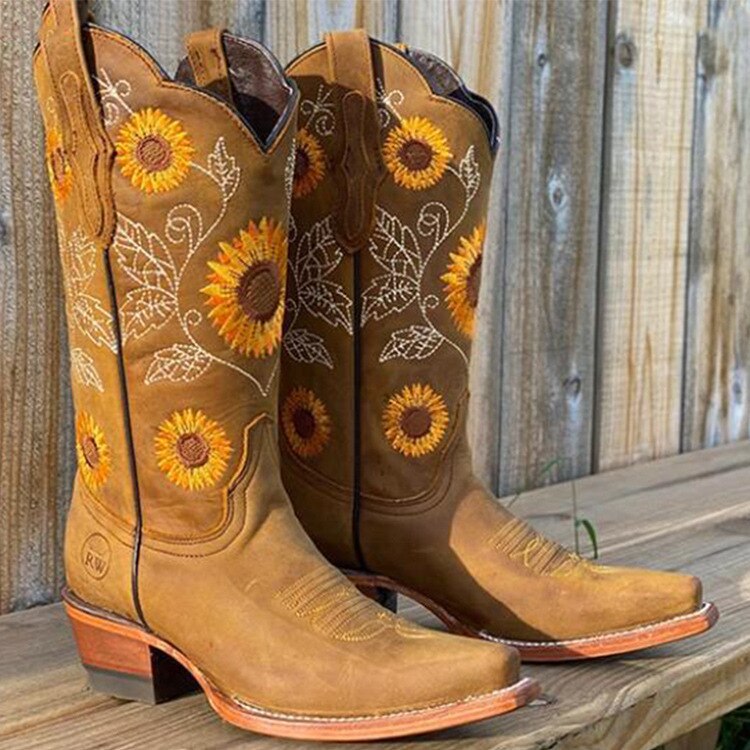 Blossom™ | Stylish Cowboy Boots