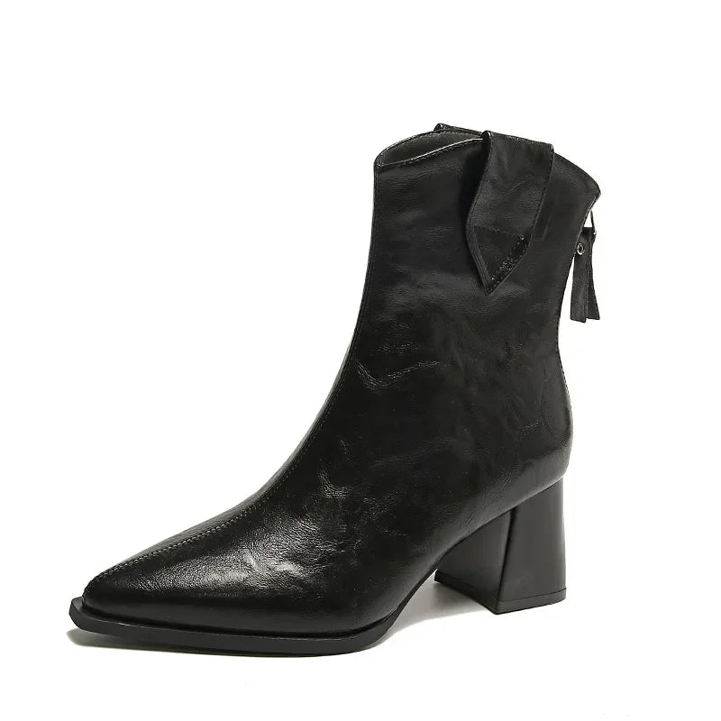 Mallory | Vintage High Heel Boots