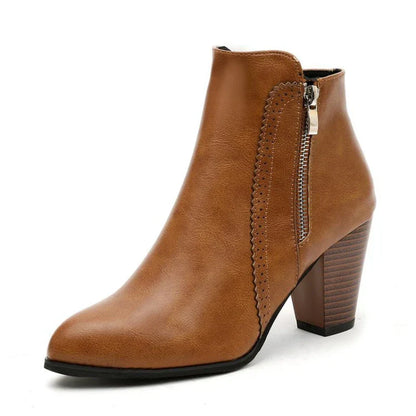 Carmen | Retro Chunky Heel Boots