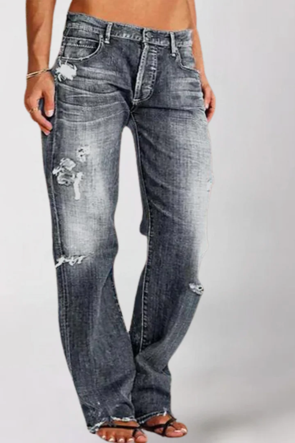 Kirra | Loose Wide-Leg Denim Jeans