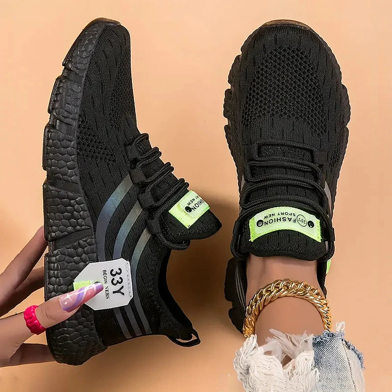Harper | Air-Mesh Lace-Up Sneakers